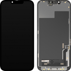 LCD Kijelző Modul MP Apple iPhone 13-hoz, Soft OLED FHD IC Mozgatható Verzió, Utángyártott, Fekete