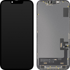 LCD Kijelző Modul MP Apple iPhone 14-hez, Soft OLED FHD IC Mozgó Verzió, Utángyártott, Fekete