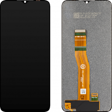 LCD kijelző modul MP Honor X8a 5G / 70 Lite / X6 / X8 5G, keret nélkül, utángyártott, fekete