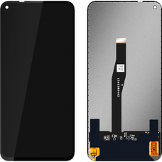 LCD kijelző modul MP Huawei nova 5T-hez, keret nélkül, utángyártott, fekete