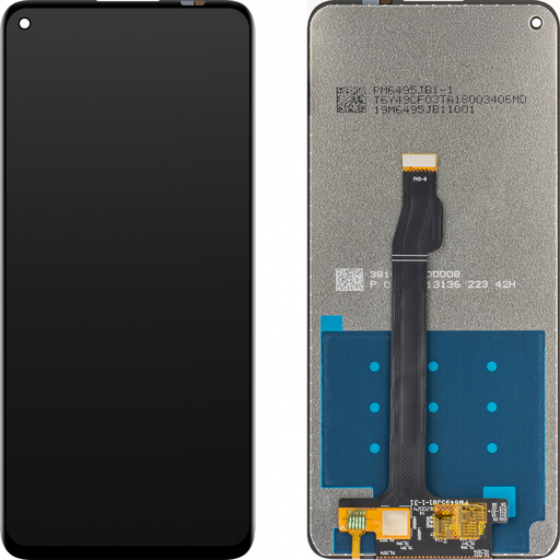 LCD Kijelző Modul MP Huawei nova 7 SE / P40 lite 5G-hez, keret nélkül, utángyártott, fekete
