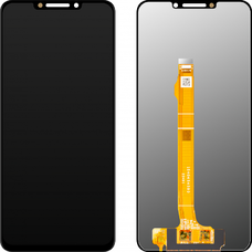 LCD kijelző modul MP Huawei nova Y91-hez, keret nélkül, utángyártott, fekete