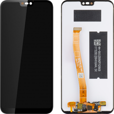 LCD Kijelző Modul MP Huawei P20 Lite-hoz, keret nélkül, utángyártott, fekete