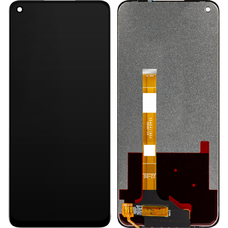 LCD Kijelző Modul MP OnePlus Nord N200 5G-hez, keret nélkül, utángyártott, fekete