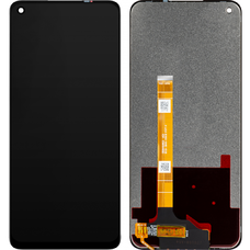 LCD kijelző modul MP Oppo A54 / A55, keret nélkül, utángyártott, fekete