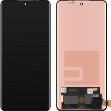 LCD kijelző modul MP Oppo Reno10, OLED verzió, keret nélkül, utángyártott, fekete