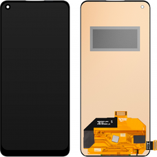 LCD kijelző modul MP az Oppo Reno6-hoz, keret nélkül, utángyártott, fekete