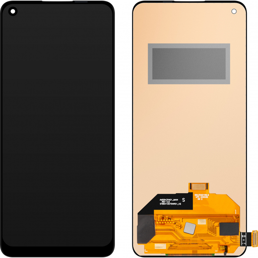 LCD kijelző modul MP az Oppo Reno6-hoz, keret nélkül, utángyártott, fekete