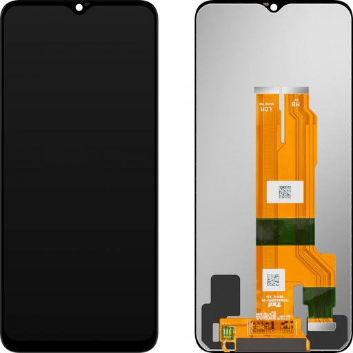 LCD kijelző modul Realme 10 5G / 10s, keret nélkül, utángyártott, fekete