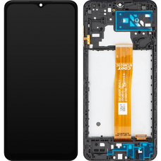 LCD kijelző modul MP Samsung Galaxy A04s A047, Utángyártott, Fekete