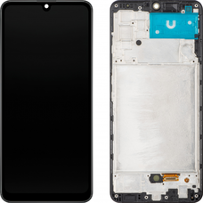 LCD Kijelző Modul MP Samsung Galaxy A32 A325-hez, OLED Verzió, Utángyártott, Fekete