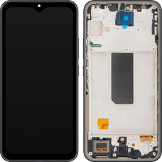 LCD kijelző modul Samsung Galaxy A34 A346, utángyártott, grafit