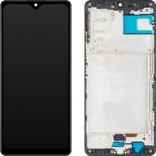 LCD Kijelző Modul MP Samsung Galaxy A42 5G A426, Utángyártott, Fekete