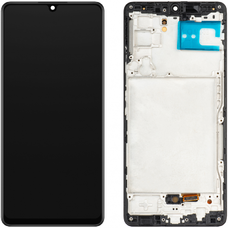 LCD kijelző modul MP Samsung Galaxy A42 5G A426, OLED verzió, utángyártott, fekete