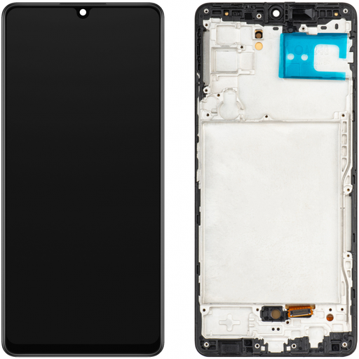LCD kijelző modul MP Samsung Galaxy A42 5G A426, OLED verzió, utángyártott, fekete