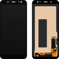 LCD kijelző modul MP Samsung Galaxy J6 J600 fekete