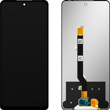 LCD kijelző modul MP Tecno Pova 5 / Spark 10 Pro, keret nélkül, utángyártott, fekete,