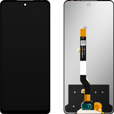 LCD kijelző modul MP a Tecno Pova 5 Pro-hoz, keret nélkül, utángyártott, fekete