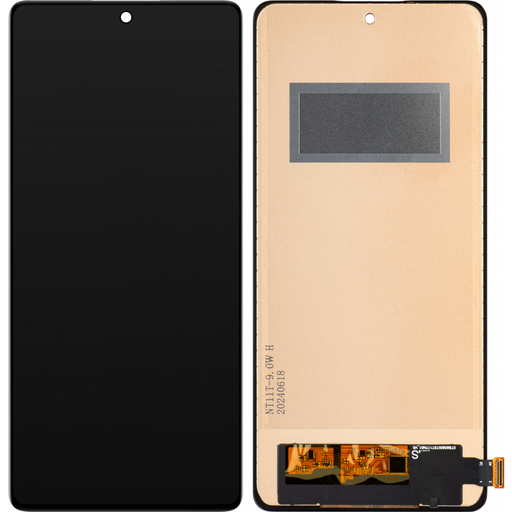 LCD Kijelző Modul MP Xiaomi 11T / 11T Pro, keret nélkül, utángyártott, fekete