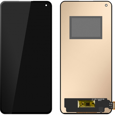 LCD Kijelző Modul MP Xiaomi Mi 11 Lite-hoz, keret nélkül, utángyártott, fekete