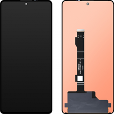 LCD kijelző modul MP Xiaomi Poco X5 Pro / Redmi Note 12 Pro 5G / Note 12 Pro+, OLED verzió, keret nélkül, utángyártott, fekete