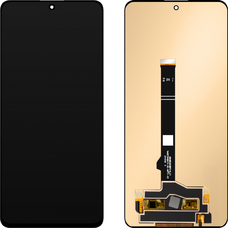 Xiaomi Poco X6 / Redmi Note 13 Pro 5G LCD kijelző modul, keret nélkül, utángyártott, fekete