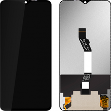 LCD kijelző modul MP Xiaomi Redmi Note 8 Pro, keret nélküli, utángyártott, fekete