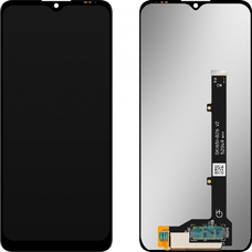 LCD kijelző modul MP ZTE Blade A51 / Blade A71, keret nélkül, utángyártott, fekete