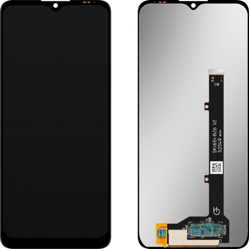 LCD kijelző modul MP ZTE Blade A51 / Blade A71, keret nélkül, utángyártott, fekete
