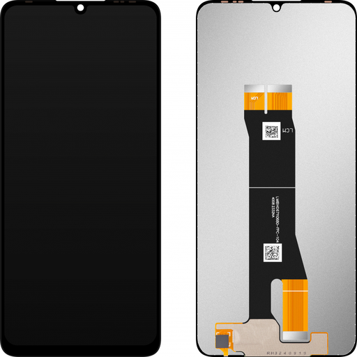 LCD kijelző modul MP ZTE Blade V50 Vita, keret nélkül, utángyártott, fekete