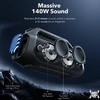 Anker Soundcore Boom 2 Plus Bluetooth Hangszóró, 140W, TWS, RGB, Vízálló, Fekete A3134011 - 4. kép