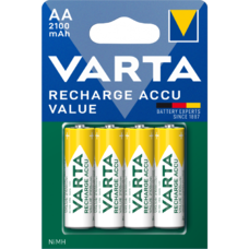 Tölthető NiMH elemek Varta, AA / LR6, 2100mAh, 4 darab