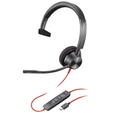 Call Center Fejhallgató mikrofonnal HP Poly Blackwire C3310, Mono, USB-C, Fekete 8X215AA