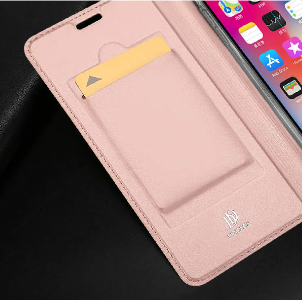 Dux Ducis Skin Pro fliptok iPhone XR pink - 14