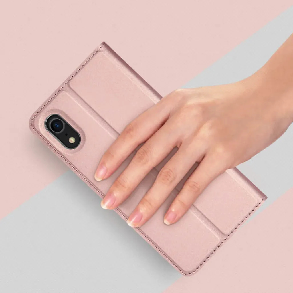 Dux Ducis Skin Pro fliptok iPhone XR pink - 8