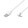 HOME LTC06 ébresztőóra, USB töltőkimenet, fehér kijelző, két ébresztési időpont, hőmérséklet és páratartalom mérés - 2. kép