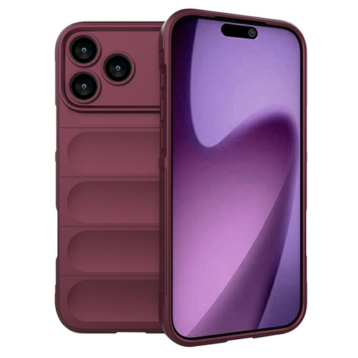 iPhone 17 Pro Max Techsuit Magic Shield Bordeaux tok iPhone 17 Pro Max Techsuit Magic Shield Bordeaux tok
