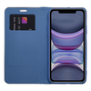  iPhone 17 Kék LUNA fliptok karbon tok - 4. kép