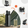 Rockbros 35210029002 thermal bicycle bottle for drinks 650 ml - black - 4. kép