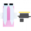 Battery for Apple iPhone 15, with Integrated BMS Flex (no spot welding needed) - 0. kép