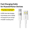USB-A - USB-C kábel Baseus Display 2, 100W, 5A, 2m, Fehér P10382701211-01 - 4. kép