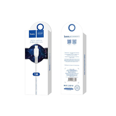 USB-A - Lightning kábel Hoco Flash X20, 18W, 2A, 1m, Fehér