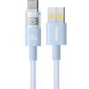USB-A - USB-C kábel Baseus Display 2, 100W, 5A, 2m, kék P10382701311-01 - 3. kép