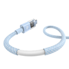Baseus Display 2 USB-C - USB-C kábel 100W, 5A, 2m, Kék P10382702311-01 - 1. kép
