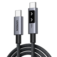 USB-C to USB-C kábel UGREEN L509, 100W, 5A, 1m, Szürke