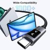 USB-C to USB-C kábel UGREEN L509, 100W, 5A, 1m, Szürke - 2. kép