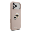 Karl Lagerfeld Szilikon Ikonikus Fejek MagSafe Tok iPhone 17 Pro Max Pink - 2. kép