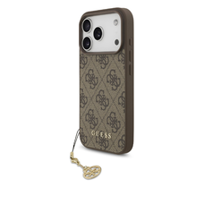  iPhone 17 Pro Barna Guess 4G Charm Tone on Tone tok