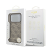  iPhone 17 Pro Barna Guess 4G Charm Tone on Tone tok - 4. kép