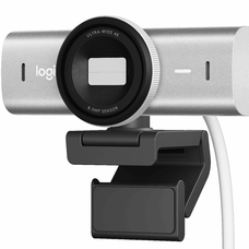 Logitech MX Brio 4K Ultra HD Collaboration and Streaming Webcam - Pale Grey